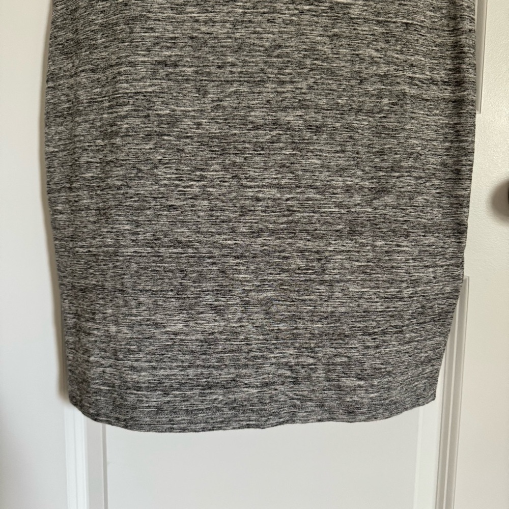 Daily Ritual Heather Gray Mini Dress, XS - Picture 5 of 12